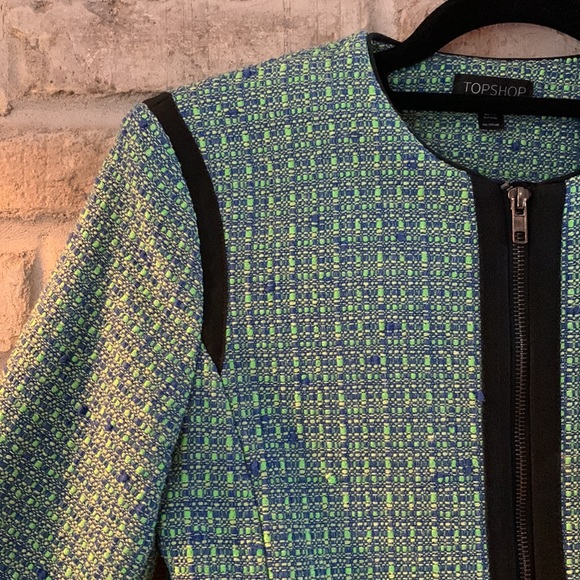 Topshop Tweed Jacket - Picture 3 of 4